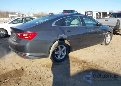 2020 Chevrolet Malibu Fwd Ls из США, поврежденный, VIN 1G1ZB5ST2LF012893